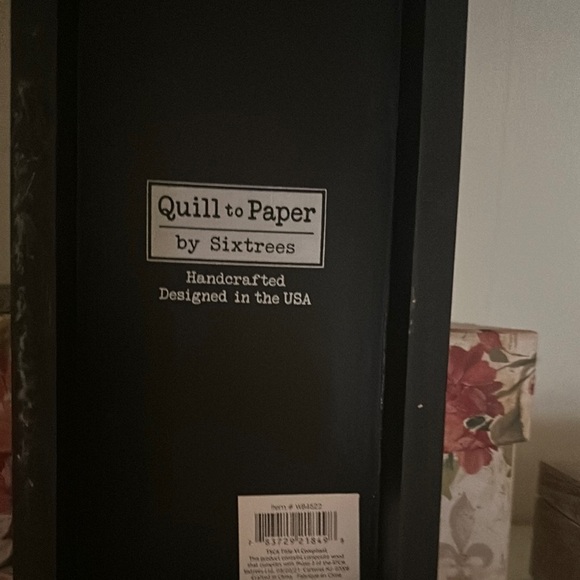 Inspirational Black and White Wall or table Decor - Picture 4 of 5